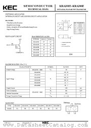KRA305E datasheet pdf Korea Electronics (KEC)