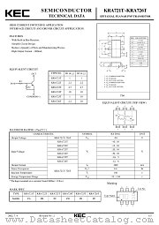 KRA724T datasheet pdf Korea Electronics (KEC)