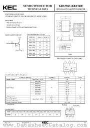 KRA740E datasheet pdf Korea Electronics (KEC)