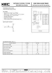 KRC281M datasheet pdf Korea Electronics (KEC)
