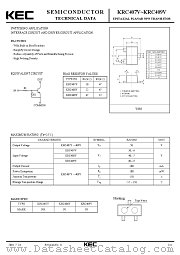KRC408V datasheet pdf Korea Electronics (KEC)