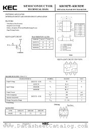 KRC829E datasheet pdf Korea Electronics (KEC)
