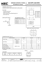 KRC858E datasheet pdf Korea Electronics (KEC)