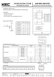 KRC867E datasheet pdf Korea Electronics (KEC)