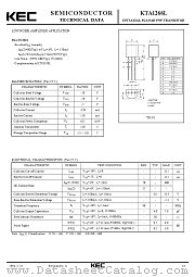 KTA1266L datasheet pdf Korea Electronics (KEC)