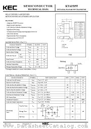 KTA1535T datasheet pdf Korea Electronics (KEC)