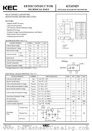 KTA1542T datasheet pdf Korea Electronics (KEC)