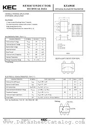 KTA501E datasheet pdf Korea Electronics (KEC)