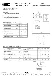 KTA501U datasheet pdf Korea Electronics (KEC)