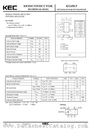 KTA511T datasheet pdf Korea Electronics (KEC)