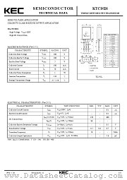 KTC1026 datasheet pdf Korea Electronics (KEC)