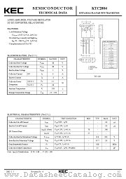 KTC2804 datasheet pdf Korea Electronics (KEC)