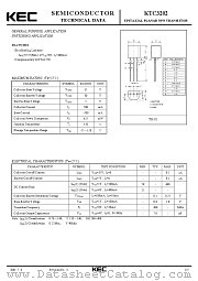 KTC3202 datasheet pdf Korea Electronics (KEC)