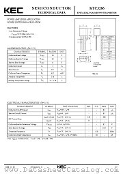 KTC3266 datasheet pdf Korea Electronics (KEC)