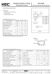 KTC4375 datasheet pdf Korea Electronics (KEC)