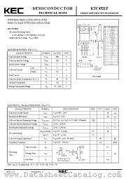 KTC4521F datasheet pdf Korea Electronics (KEC)