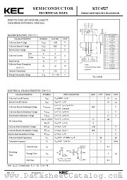 KTC4527 datasheet pdf Korea Electronics (KEC)