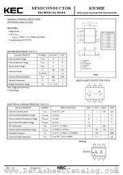 KTC802E datasheet pdf Korea Electronics (KEC)