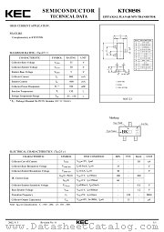 KTC8050S datasheet pdf Korea Electronics (KEC)