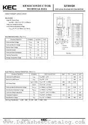 KTD1028 datasheet pdf Korea Electronics (KEC)