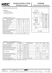 KTD1352 datasheet pdf Korea Electronics (KEC)