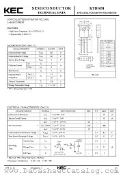 KTD1691 datasheet pdf Korea Electronics (KEC)