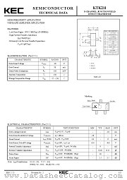 KTK211 datasheet pdf Korea Electronics (KEC)