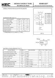 MMBTA517 datasheet pdf Korea Electronics (KEC)