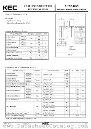 MPSA44 datasheet pdf Korea Electronics (KEC)