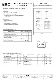 SMAU2D datasheet pdf Korea Electronics (KEC)