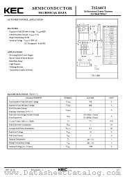 T12A6CI datasheet pdf Korea Electronics (KEC)