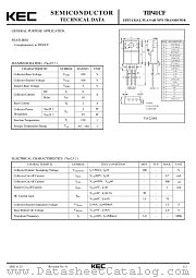 TIP41CF datasheet pdf Korea Electronics (KEC)