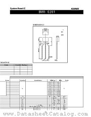 BMR-0201 datasheet pdf Kondenshi Corp