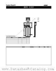BMR-0301H datasheet pdf Kondenshi Corp