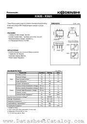 K5621 datasheet pdf Kondenshi Corp