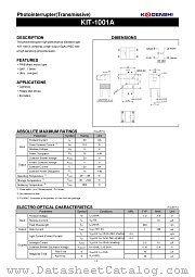 KIT-1001A datasheet pdf Kondenshi Corp