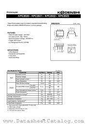 KPC2023 datasheet pdf Kondenshi Corp