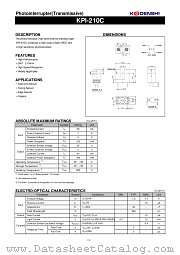 KPI-210C datasheet pdf Kondenshi Corp