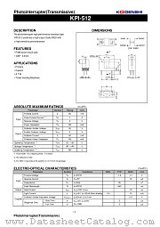 KPI-512 datasheet pdf Kondenshi Corp