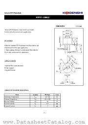 KPPF1-LM622 datasheet pdf Kondenshi Corp
