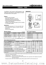 KSM-951TH4Y datasheet pdf Kondenshi Corp