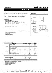 PC-17K1C datasheet pdf Kondenshi Corp
