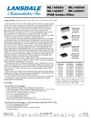 MC145567 datasheet pdf Lansdale Semiconductor