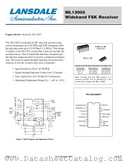ML13055 datasheet pdf Lansdale Semiconductor