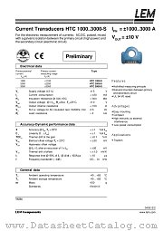 HTC2000-S datasheet pdf LEM