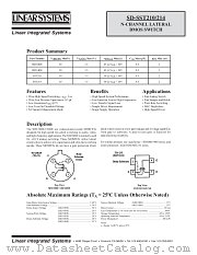 SD214 datasheet pdf Linear Systems