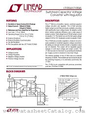 LT1054 datasheet pdf Linear Technology