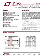 LTC1064-3 datasheet pdf Linear Technology