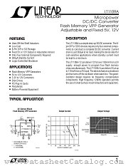 LT1109A datasheet pdf Linear Technology