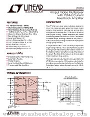 LT1204 datasheet pdf Linear Technology